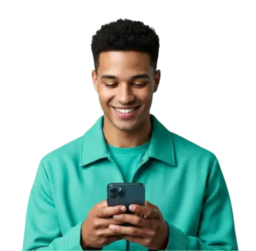 Lynaro funded trader smiling